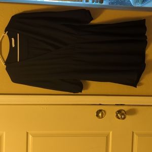 Long sleeve sheer dress